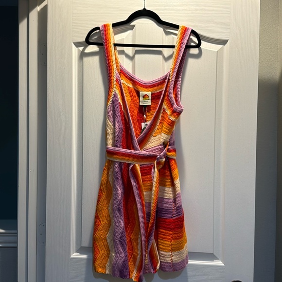 FARM Rio crochet mini dress - Picture 4 of 9